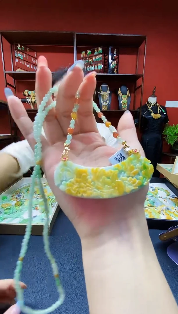 颈饰未镶嵌翡翠翡翠吊坠