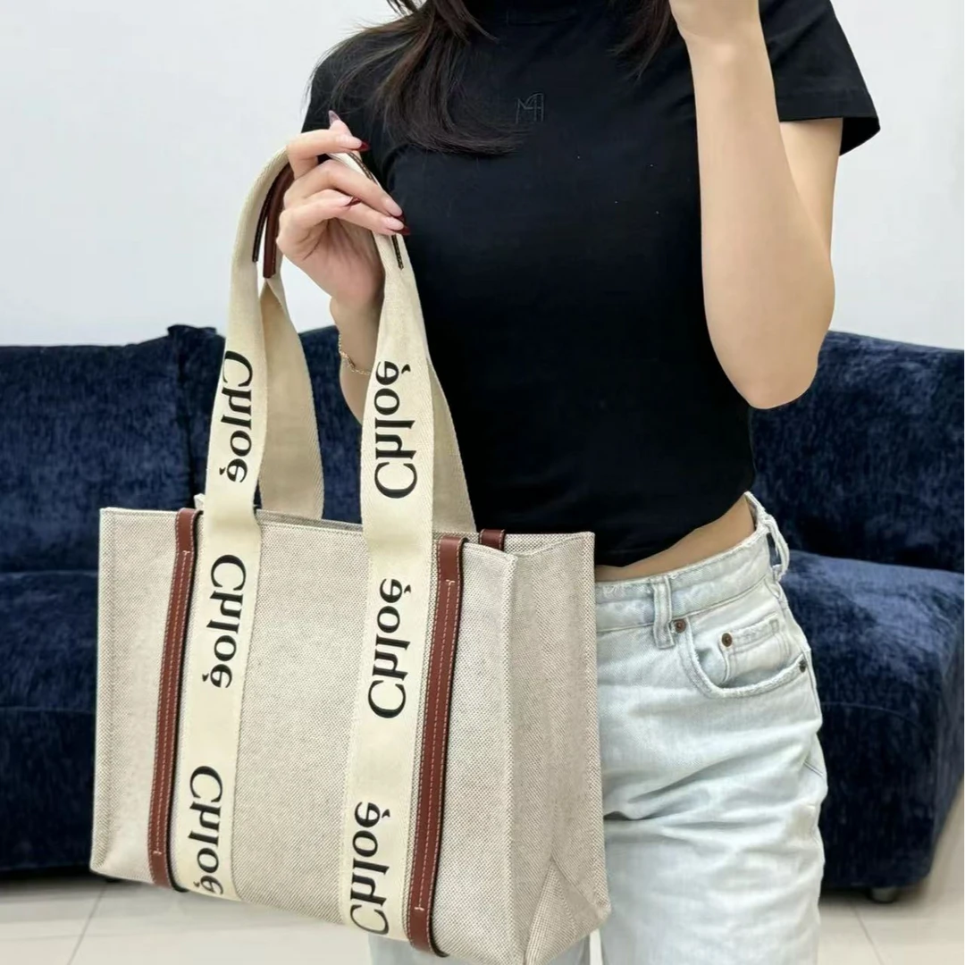 95新 Chloe/蔻依 坤球奢选蔻依woody托特包