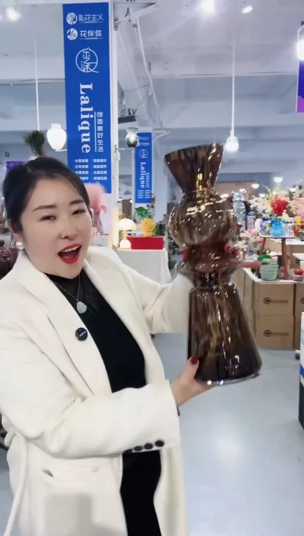 【闪购商品】玻璃花伴你花瓶微瑕-5KKE5