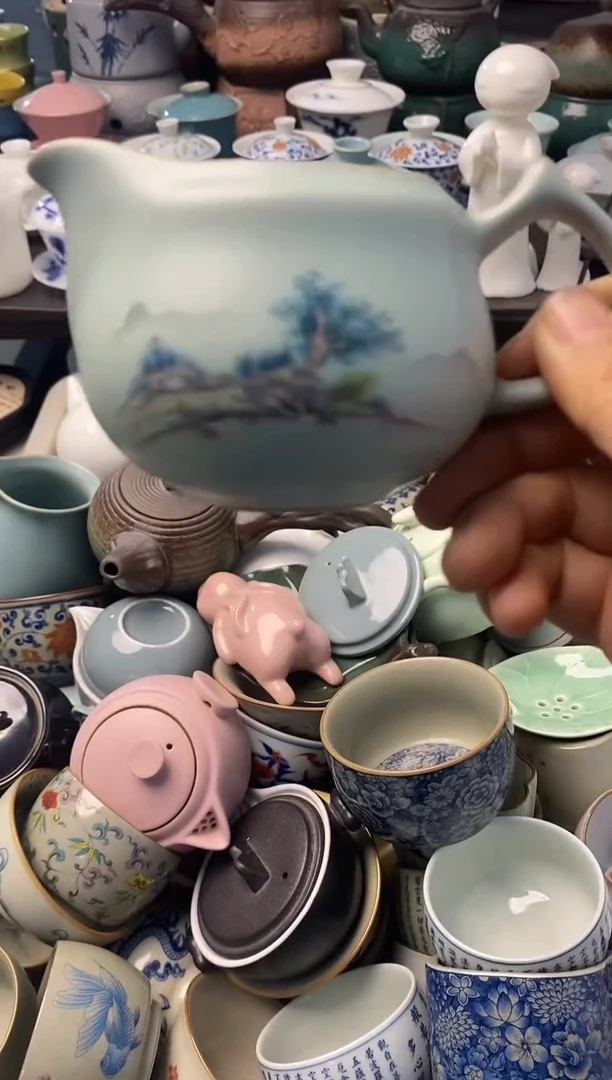 高端 茶壶 茶杯 茶具 轻轻微瑕
