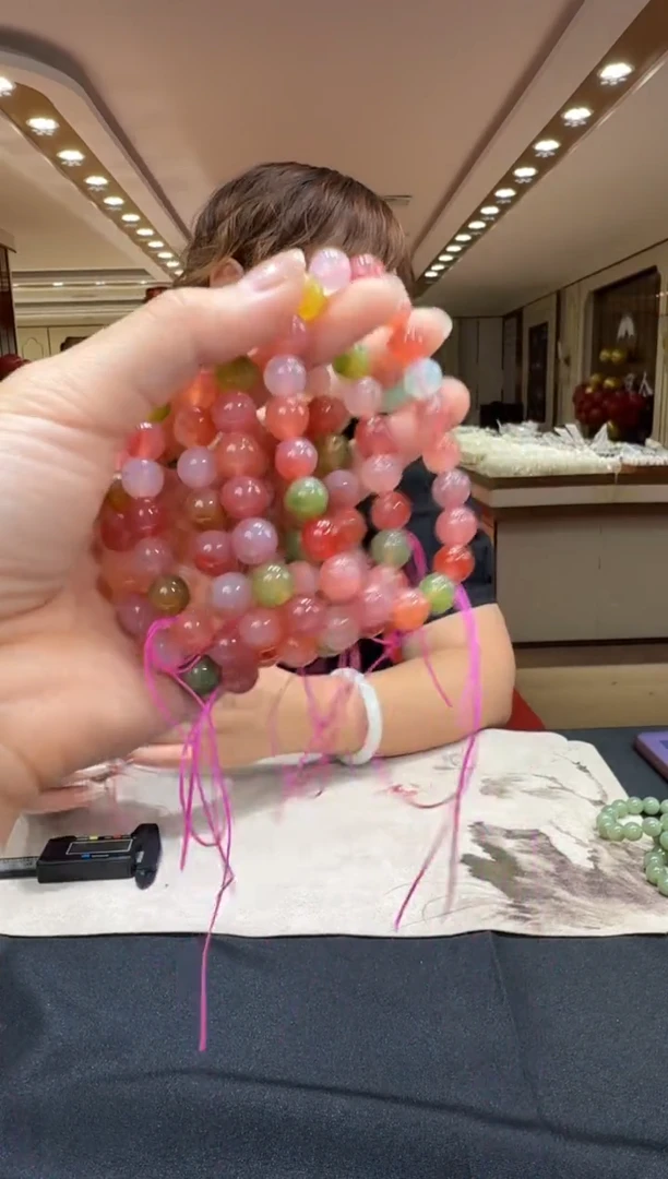 玛瑙/玉髓颈饰未镶嵌手串9-10（多样性发一）