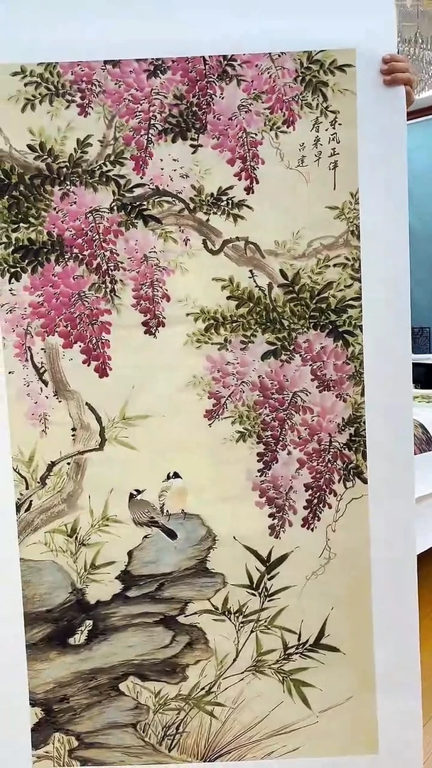 国画九霄甄选国画作品zhb117