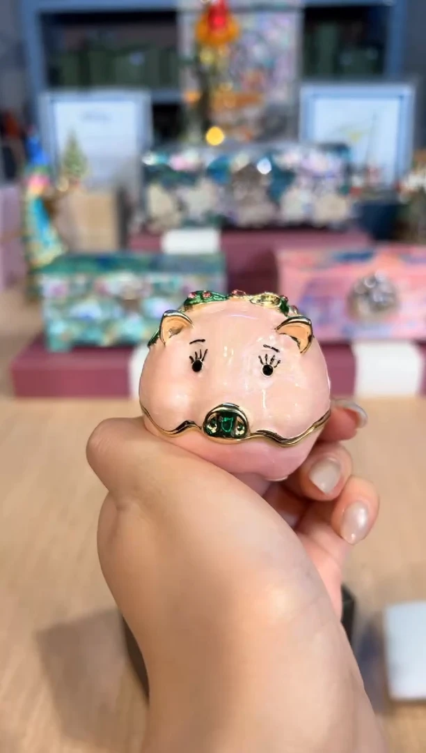 【闪购商品】杯293粉色梅花猪