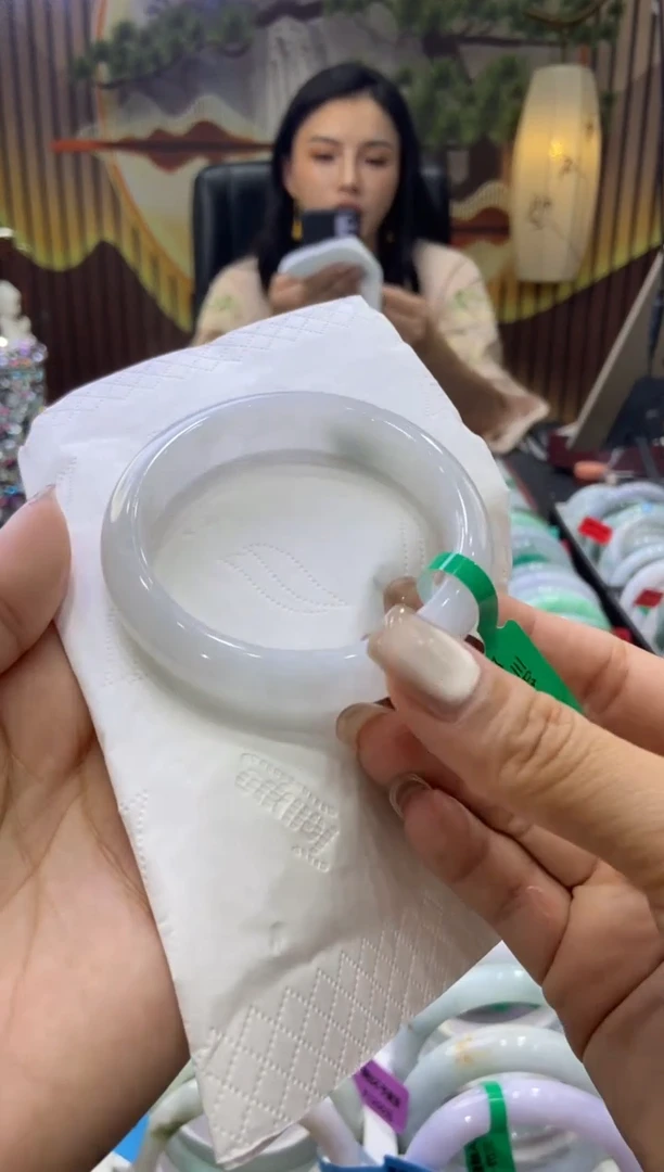 未镶嵌手镯翡翠00006155