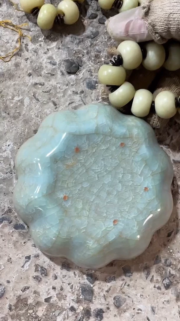 瓷片手工，手绘，陶瓷