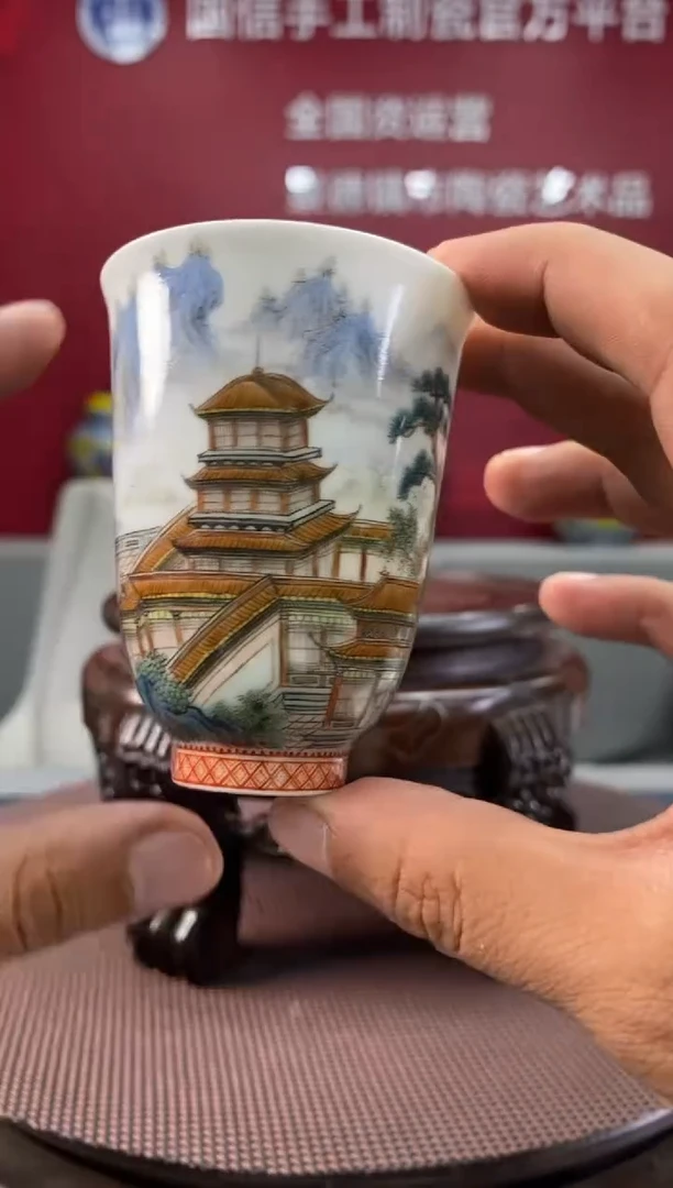 陶瓷a748景德镇瓷器一件