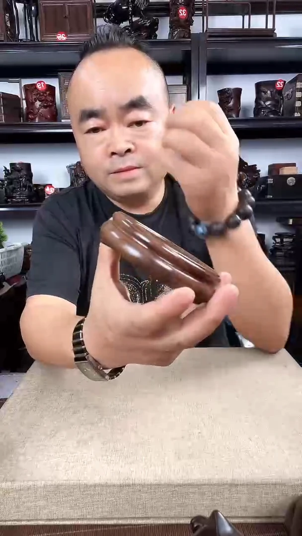 木535瑕疵老李红木工艺品