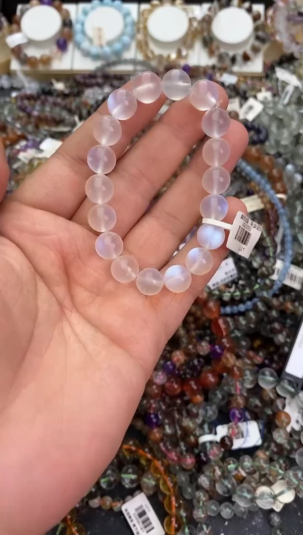 未镶嵌手链月光石手链