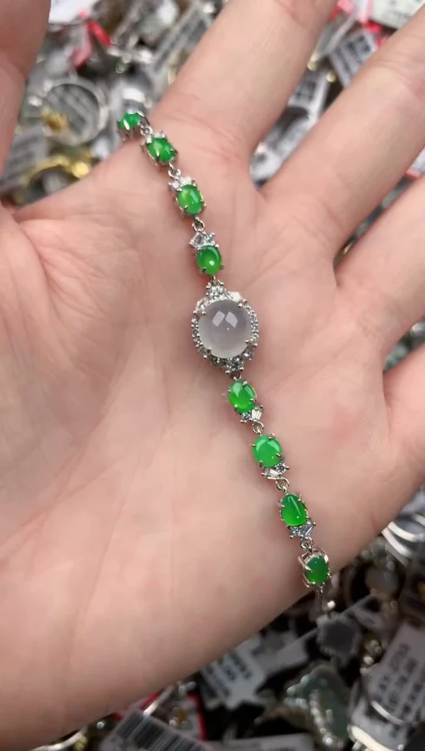 银S925镶嵌戒指翡翠777     4