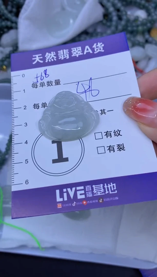 颈饰未镶嵌翡翠天然翡翠A货批量多样性发一件