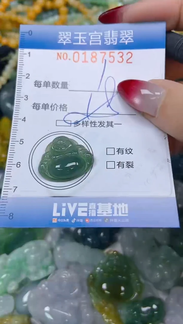 翡翠未镶嵌颈饰闪购0187532