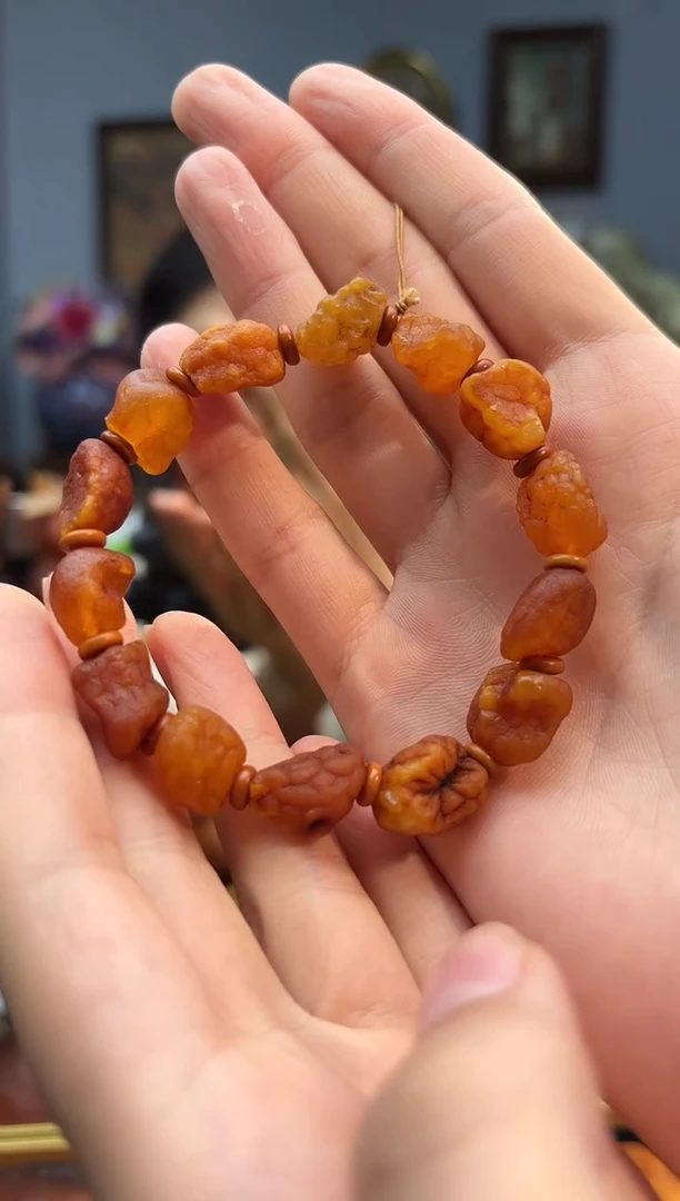 手串琥珀未镶嵌手串