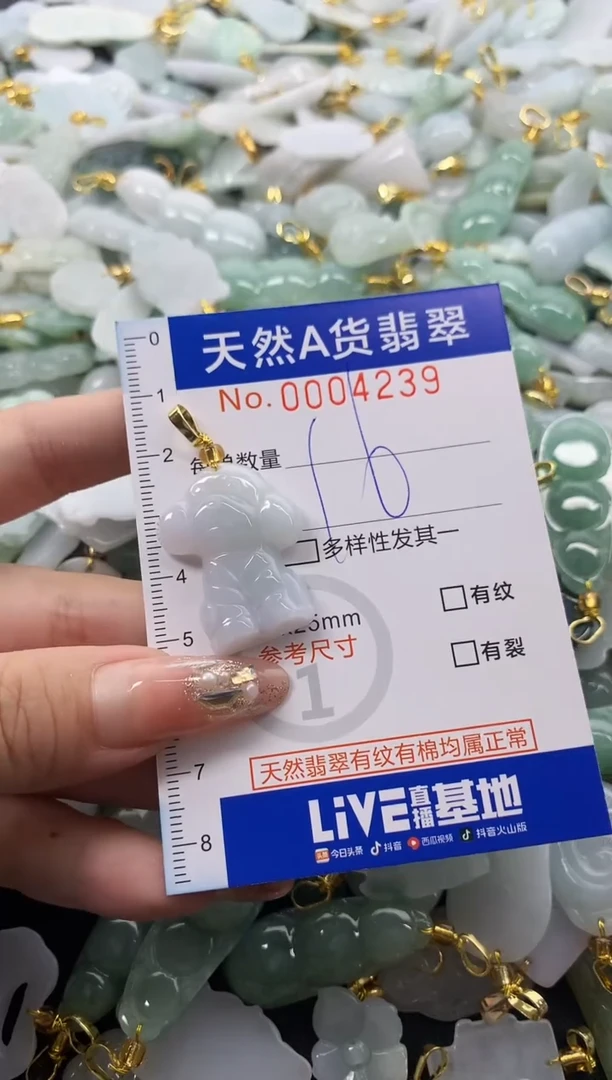 翡翠未镶嵌颈饰天然A货翡翠