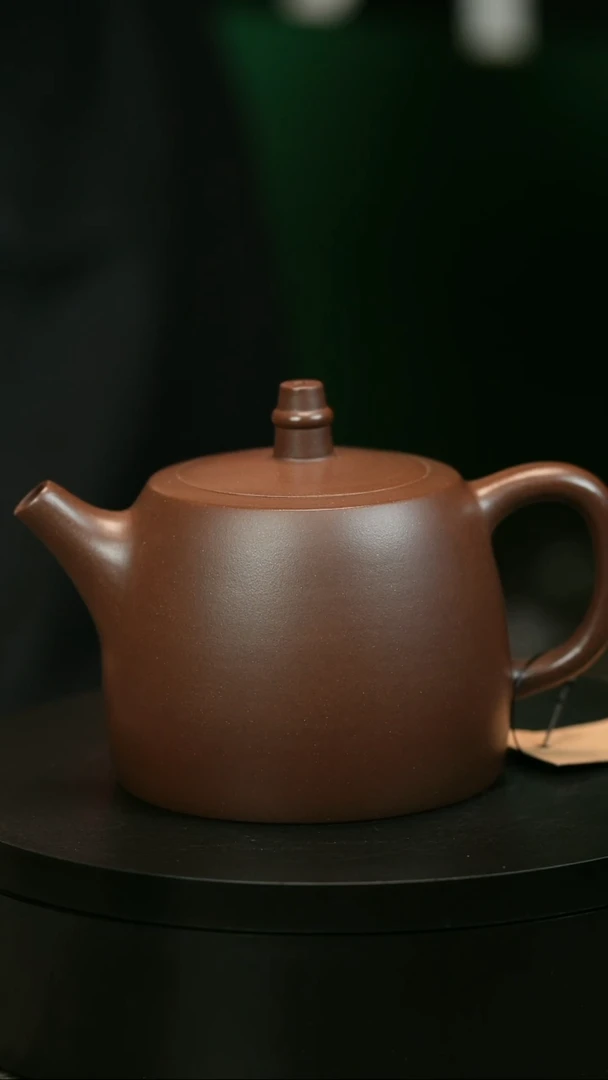 茶壶紫砂昵*H2219赵信军底槽青光素汗铎