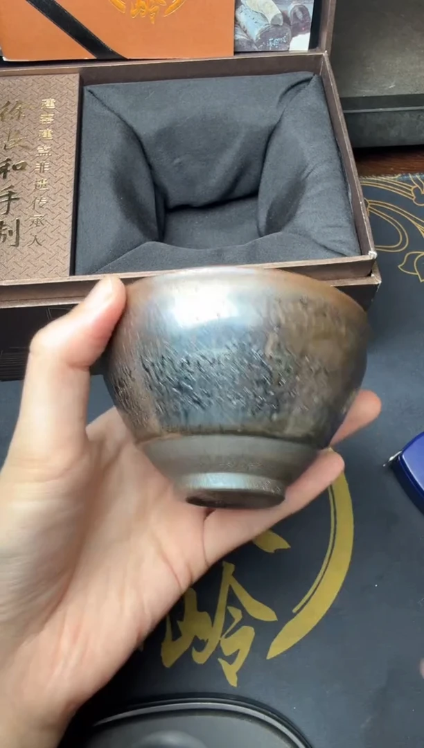 茶盏徐长和柴烧盏96