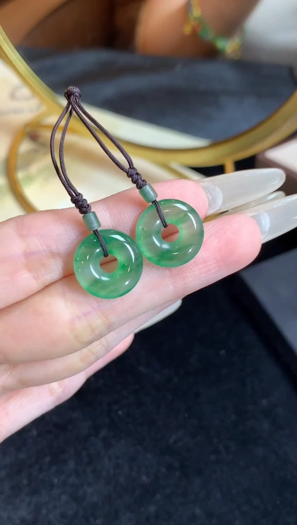 颈饰未镶嵌翡翠翡翠甜甜圈