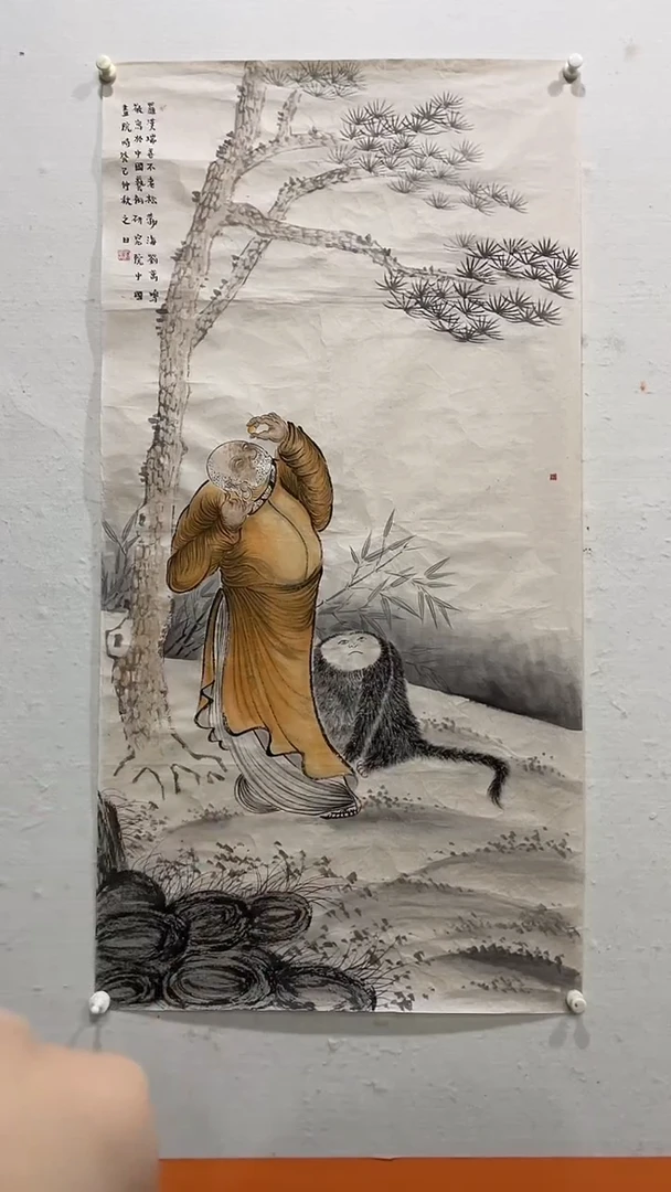 书法美术馆书法画作