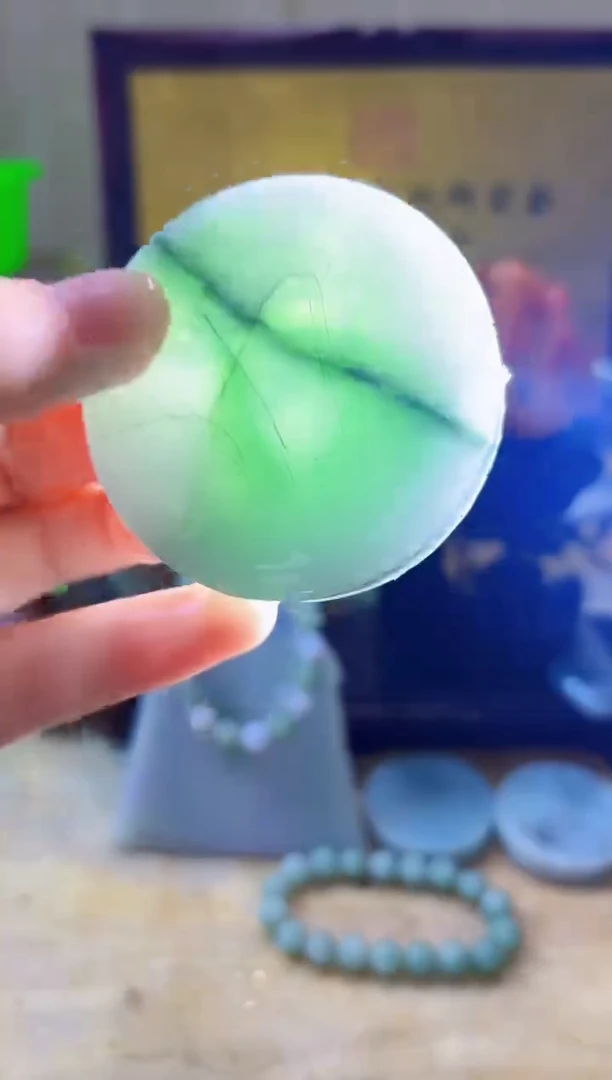 未镶嵌挂件翡翠A货小璀4240