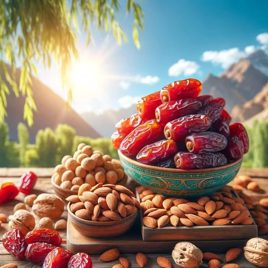 精选椰枣新鲜大颗粒蜜枣黑椰枣