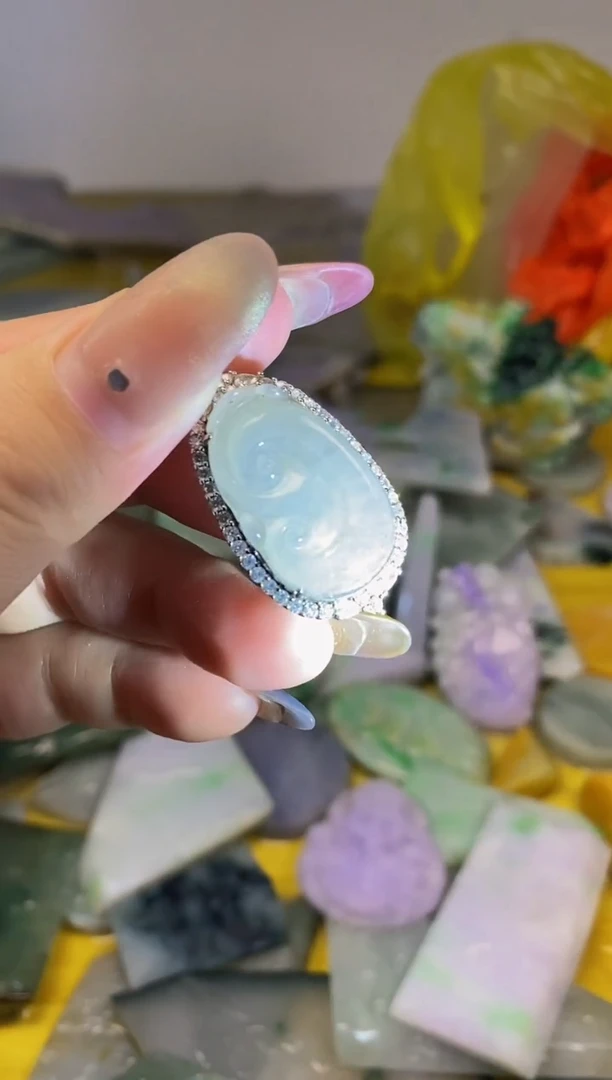 散珠翡翠天然缅甸翡翠A货101