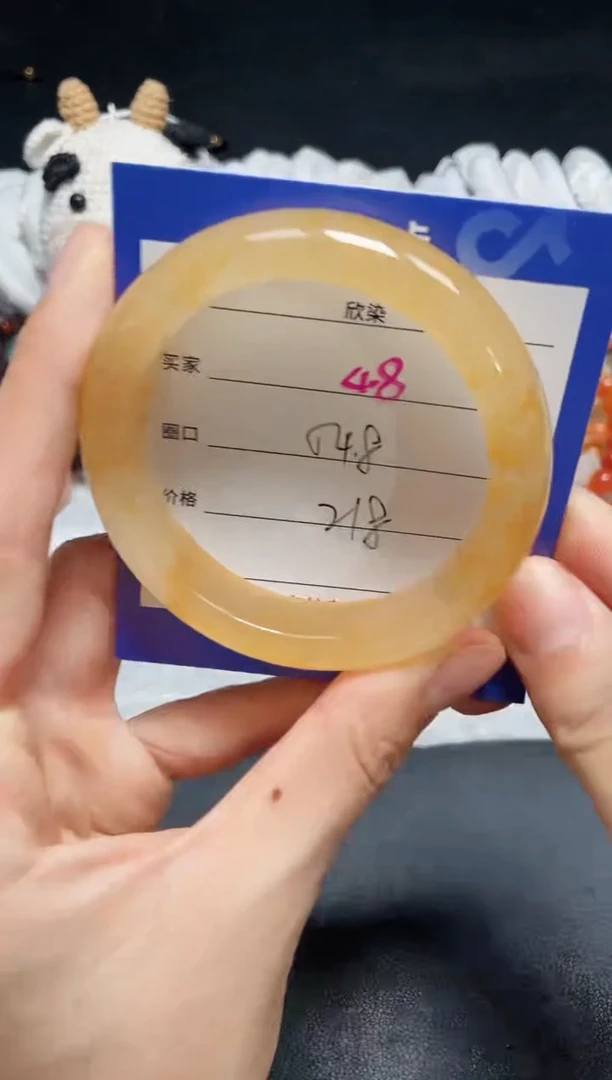 【闪购商品】石英质玉手镯未镶嵌48