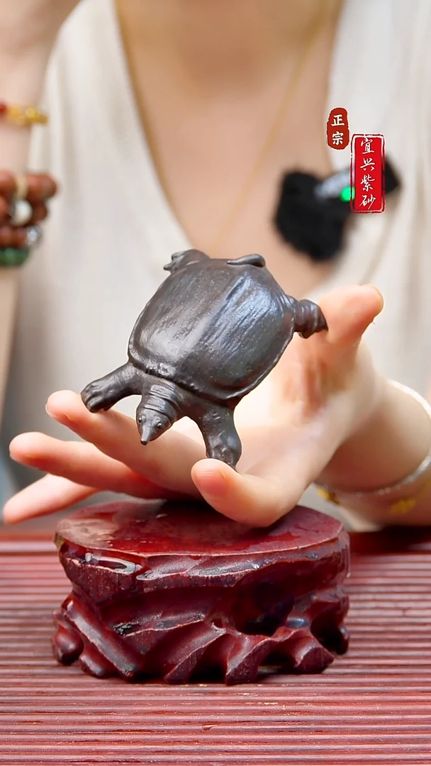 紫砂茶宠宜兴原矿摆件