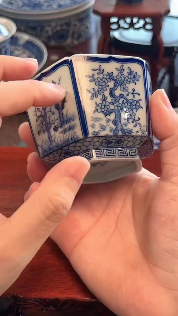 镹曰手工手绘柴窑茶具