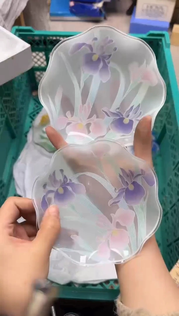 手工艺品玻璃若*月373