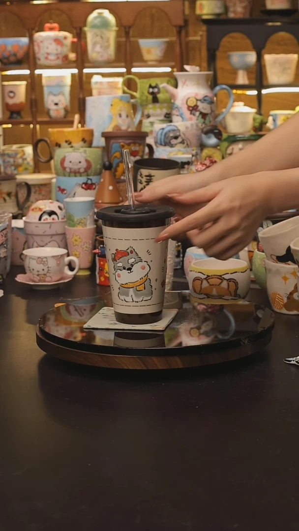 景德镇釉下彩绘设计师款式陶瓷