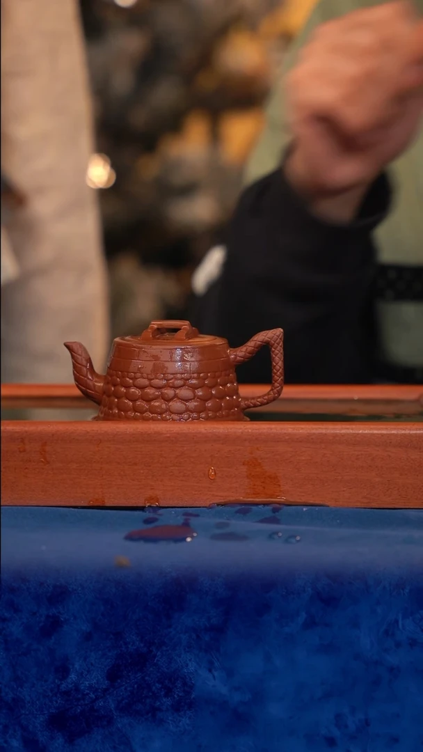 紫砂  宜兴紫砂 TZ  饮水思源 底槽清