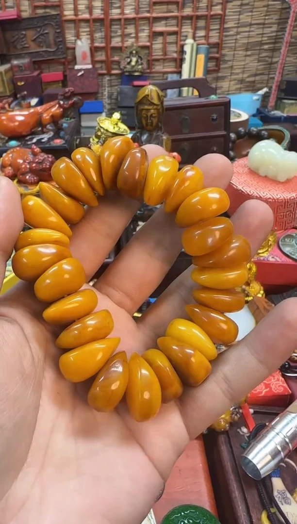 【闪购商品】蜜蜡裸石未镶嵌当天订单当天直发如图所示