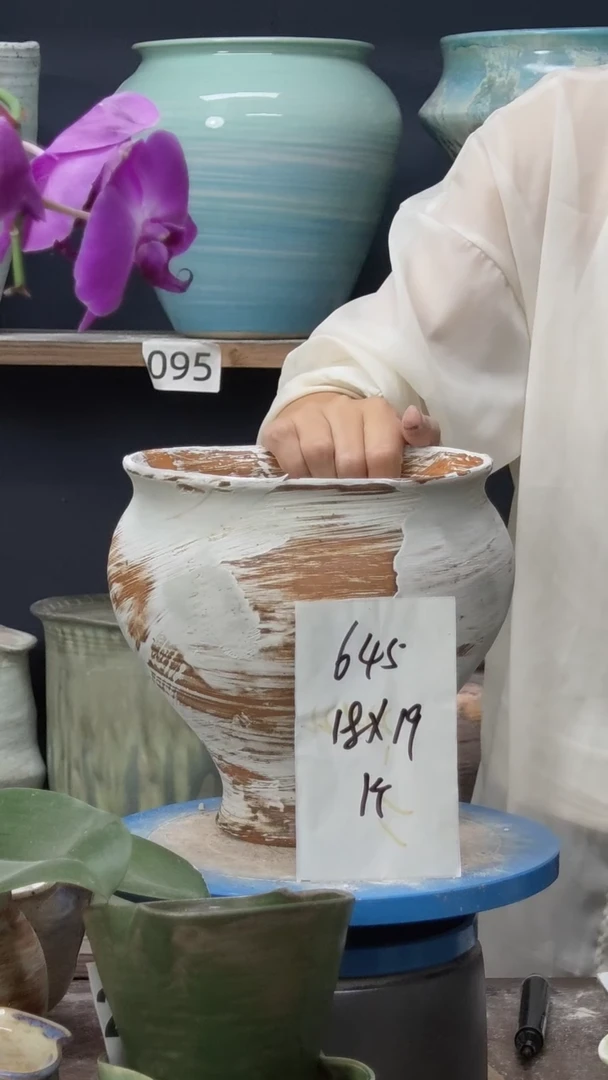 景德镇花盆默认微瑕645