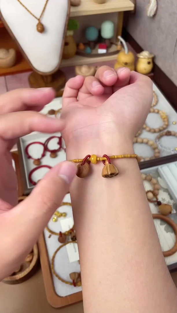 竹节手串一物一拍好运连连款