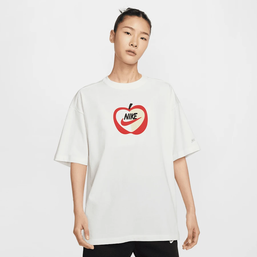 NIKE/耐克女子运动透气休闲上衣短袖时尚印花T恤 IB5577-133