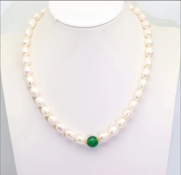 非金属珐琅项链 绿路路通白色项链