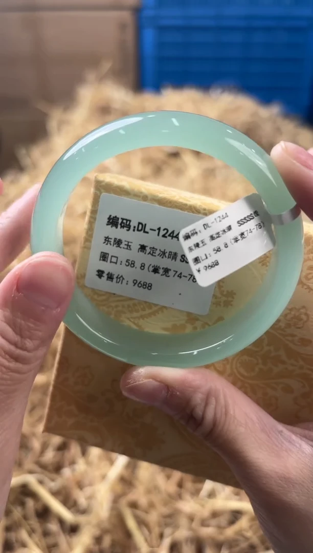 未镶嵌手镯石英质玉DL-1244