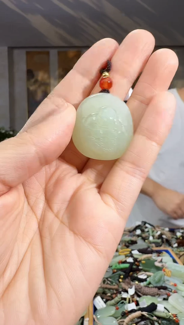 未镶嵌和田玉挂件拍一发一
