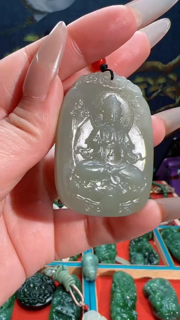 【闪购商品】和田玉吊坠未镶嵌1