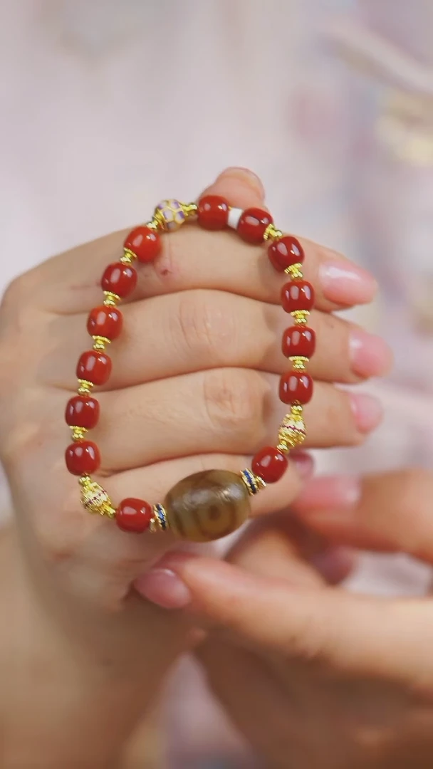 【闪购商品】玛瑙/玉髓手串未镶嵌多样性发一