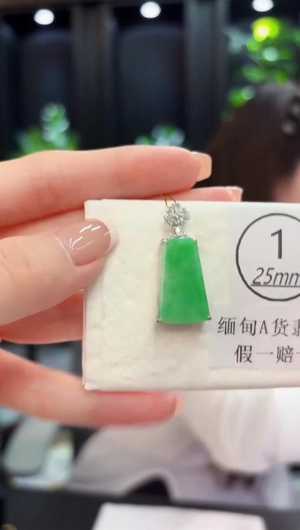 颈饰未镶嵌翡翠 缅料A货/支持复检/一件