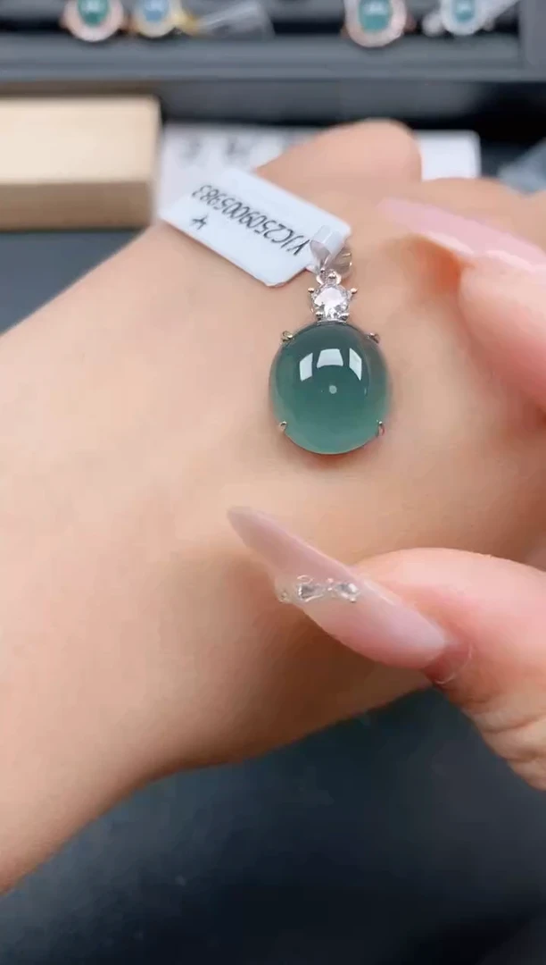 银S925镶嵌戒指翡翠1111