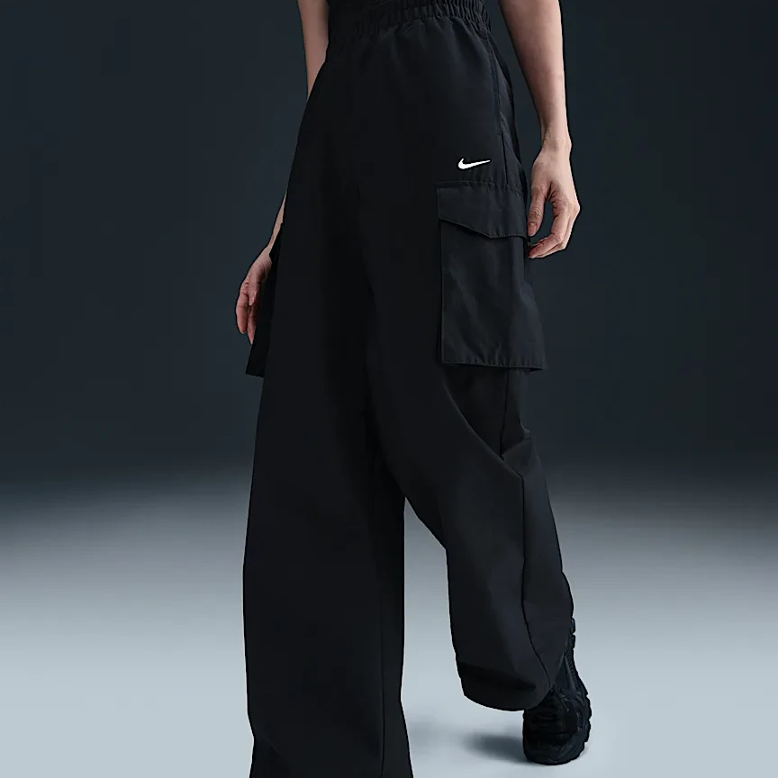 耐克/NIKE【NK】女子工装梭织时尚百搭运动长裤 HM6977010