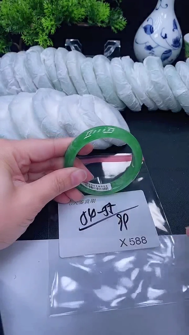 未镶嵌手镯翡翠588