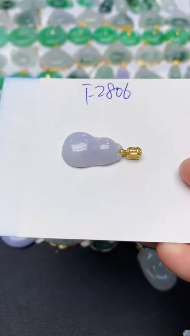 颈饰未镶嵌翡翠天然缅甸A货翡翠百元以上9元证书费自理