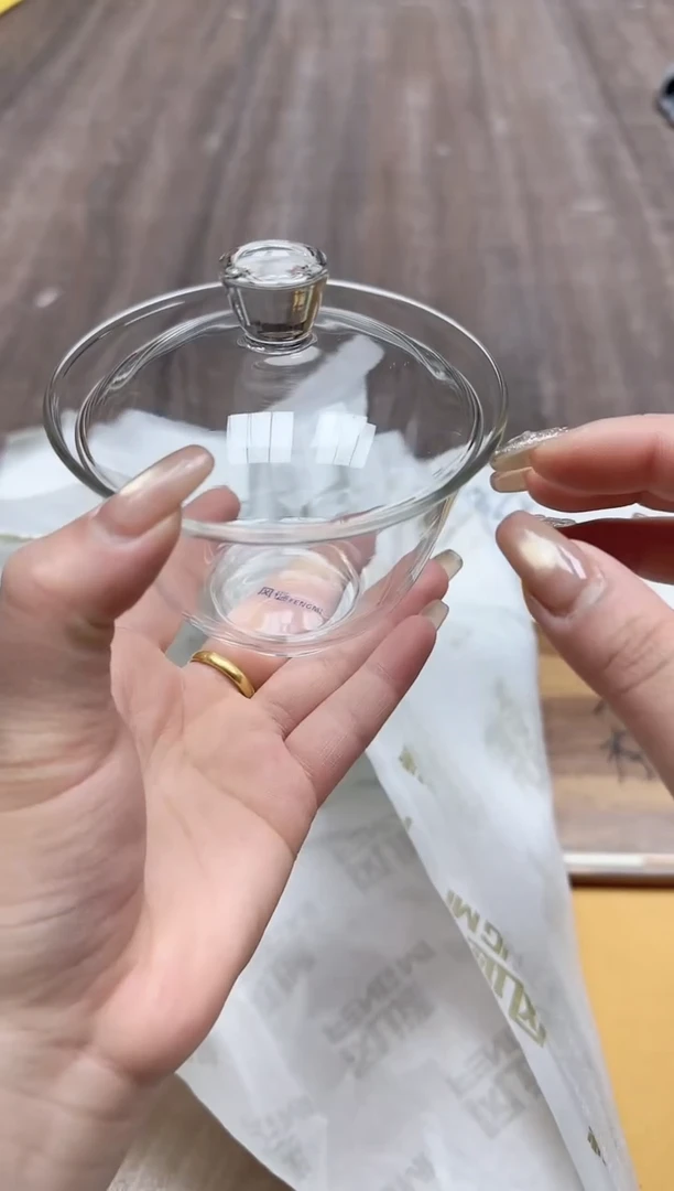 【闪购商品】其他风谜沁兰盖碗透明