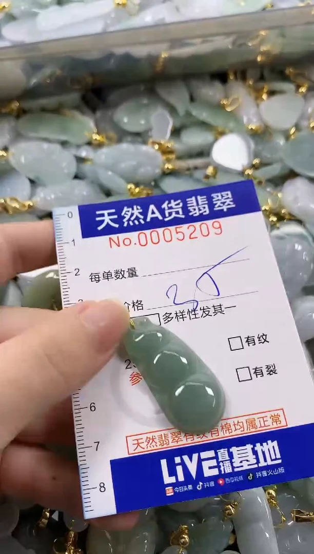 颈饰未镶嵌翡翠天然A货翡翠