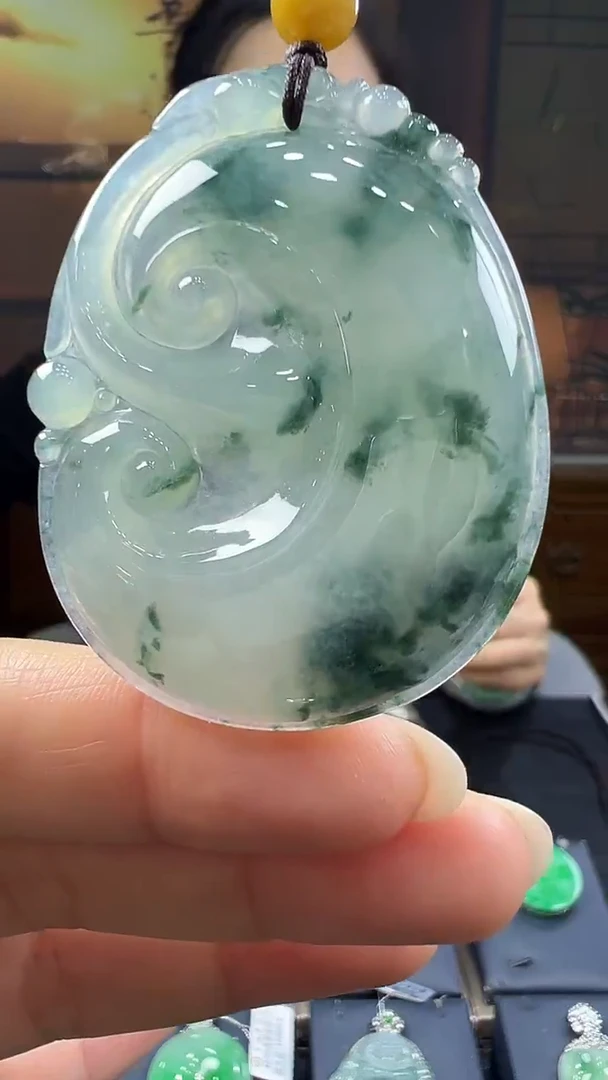 未镶嵌挂件翡翠如意