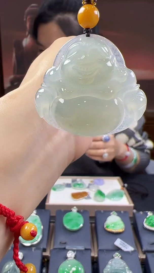 未镶嵌挂件翡翠佛公