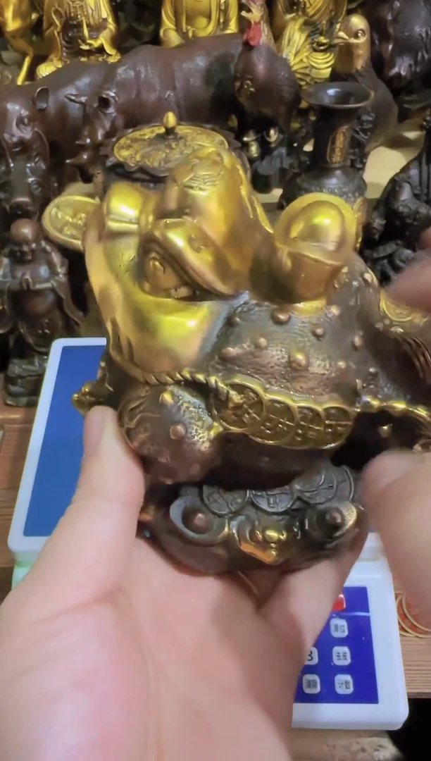 老黄黄铜摆件装饰品