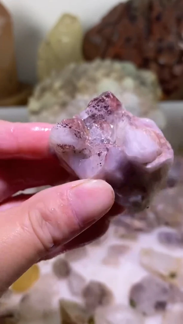 未镶嵌珠宝半成品水晶78号四川美姑超七花园水晶